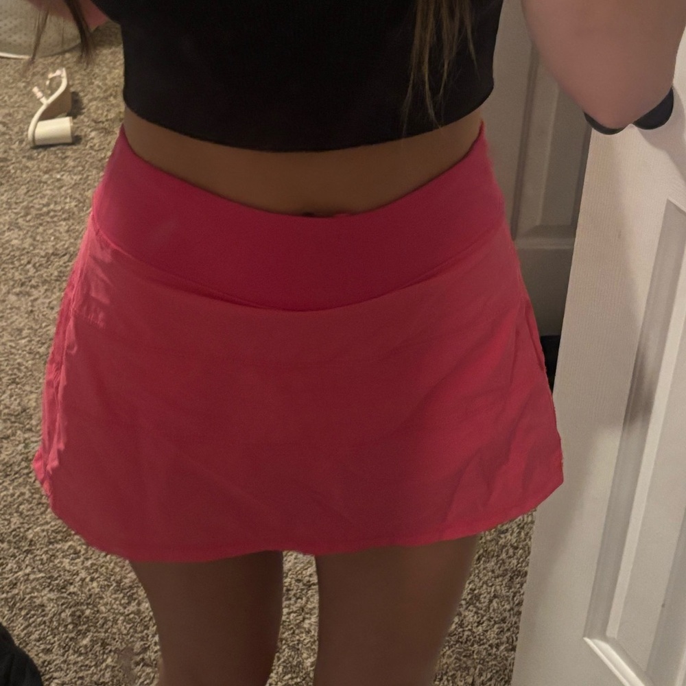 Amazon Women's Mini Skirt in Vibrant Pink